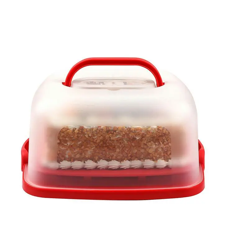 13 cups rectangle PP Plastic Cake carrier with muffin cup and  customized printing Cupcake Cake Carrier