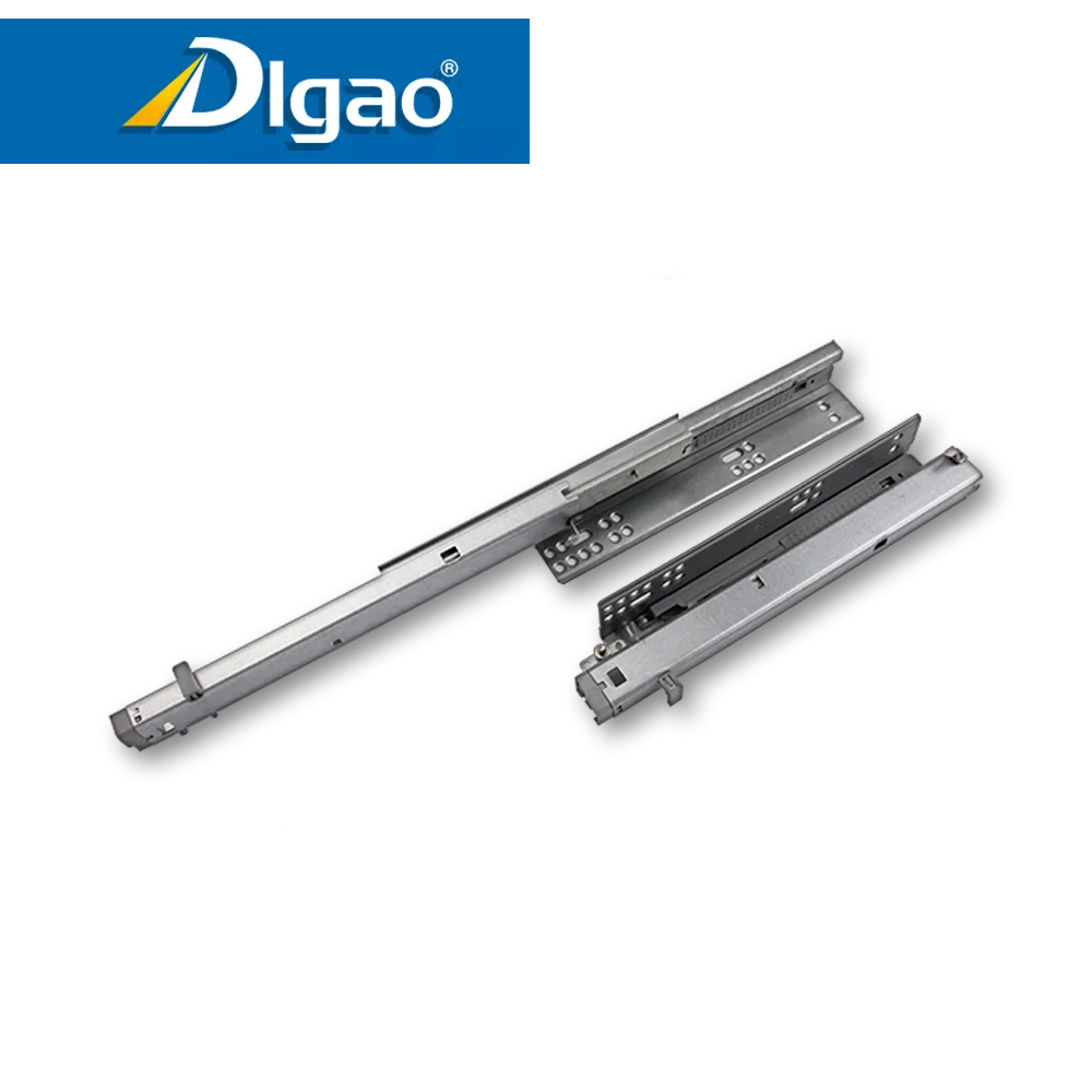 Digao triple extension mepla drawer slide heavy duty telescopic slide rail
