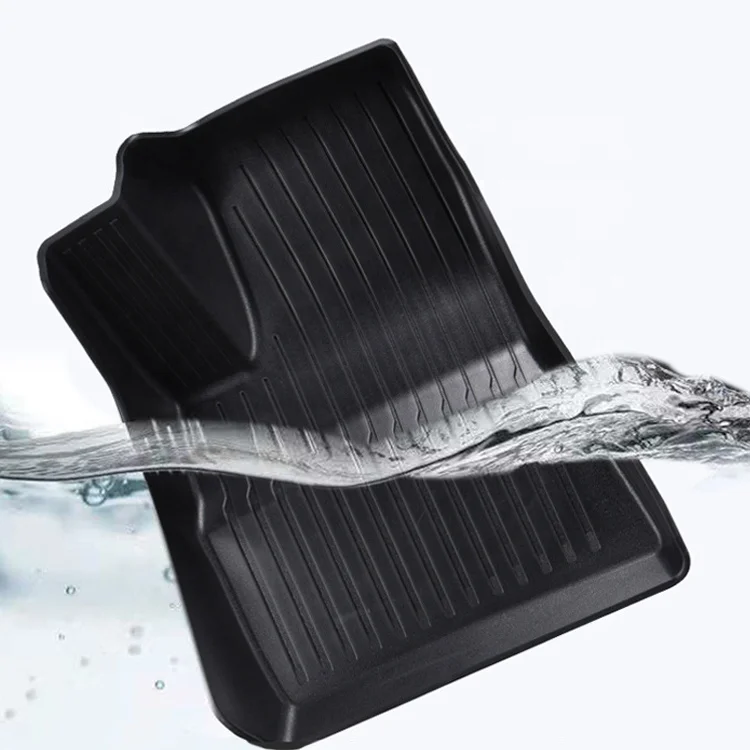 Creease 2022 любых погодных левый и правый дальнего света Водонепроницаемый 3 шт ТМК анти-скольжения 3D коврики для Тесла 3/Y автомобильные коврики