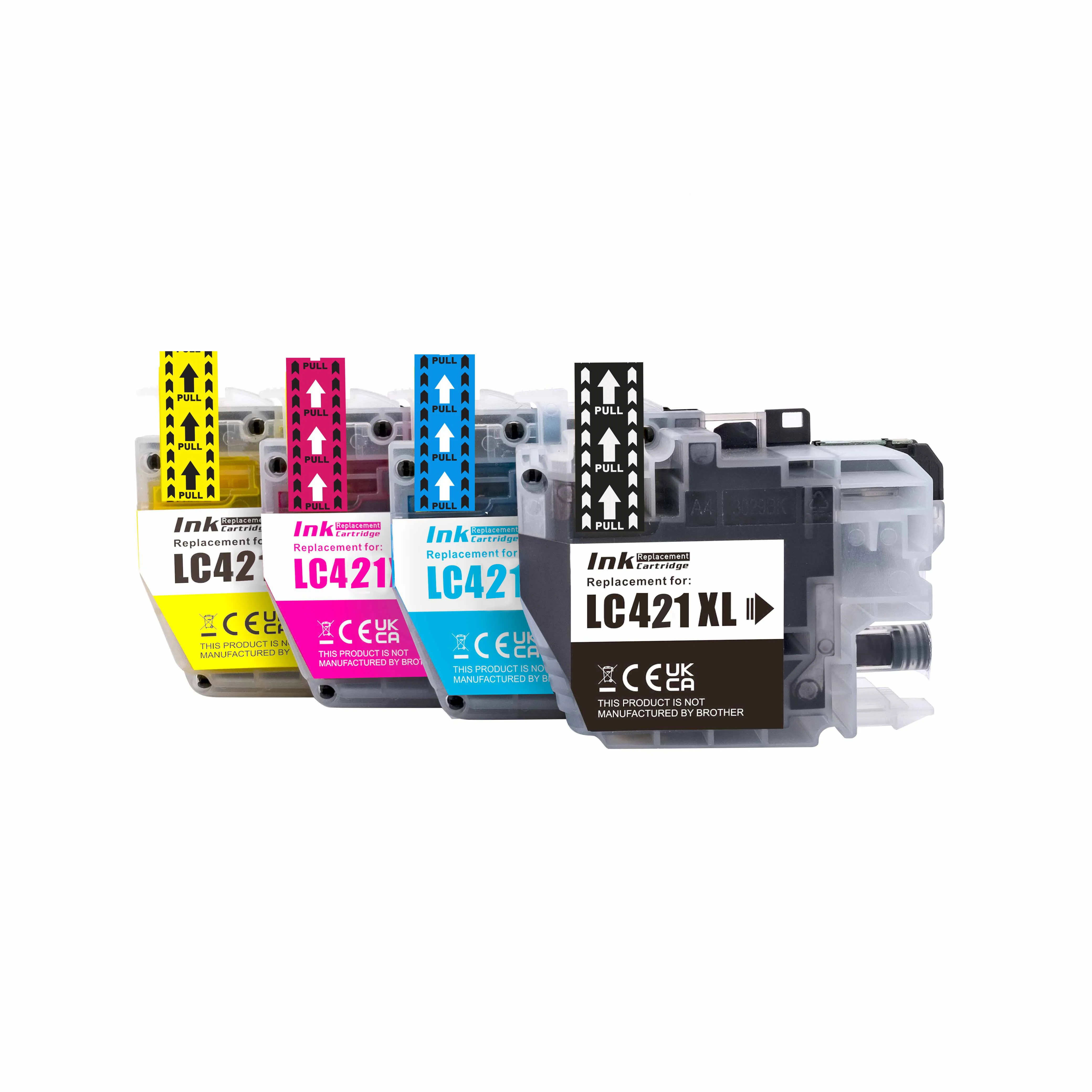 Colorpro inkjet cartridge LC421XL LC 421 compatible ink cartridge for Bro DCP-J1050DW DCP-J1140DW DCP-J1800DW printer