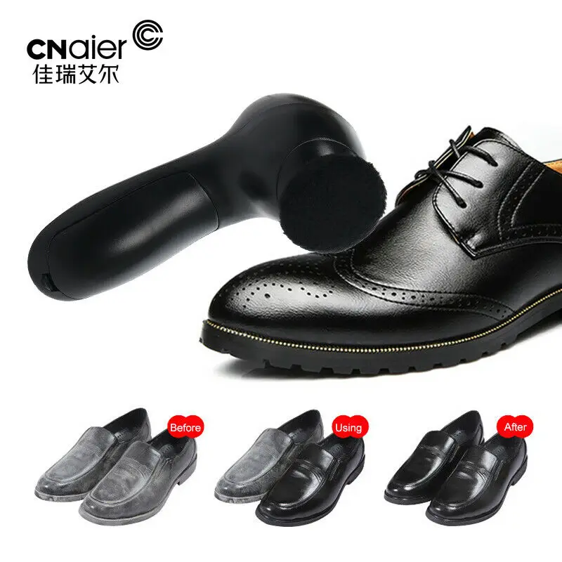 Portable Shoe Cleaner Electric Shoes polisher for Home Use Leather Cleaning Shining Brightening Brush for Leather Bag Car Seats
