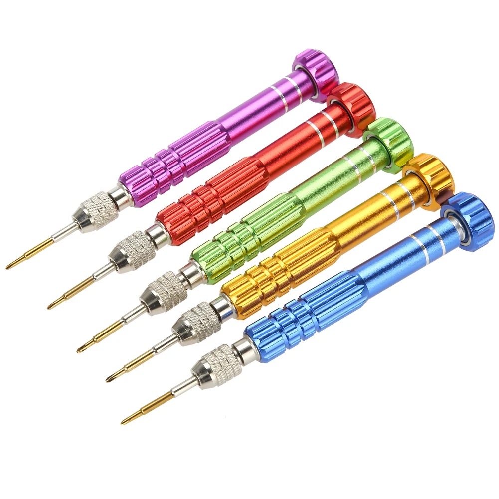 5 in 1 Metal Multipurpose Pen Style Screw driver Screwdriver Set for Phone Repair
