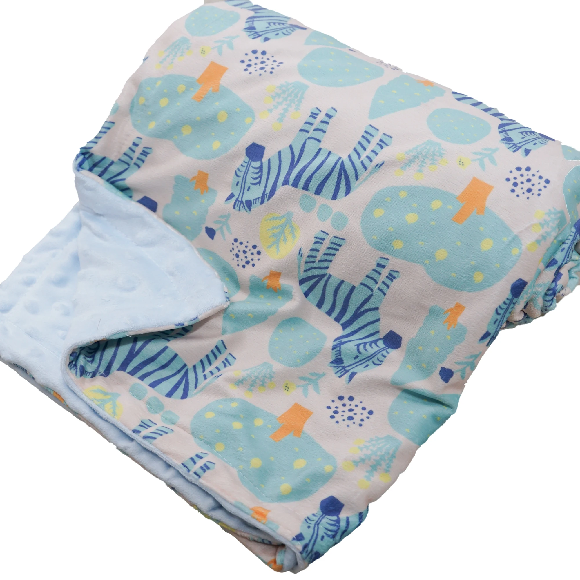 Zebra leaf baby blanket for  Gift animal zebra flannelette baby swaddle receiving blanket soft lightweight newborn crib for bed