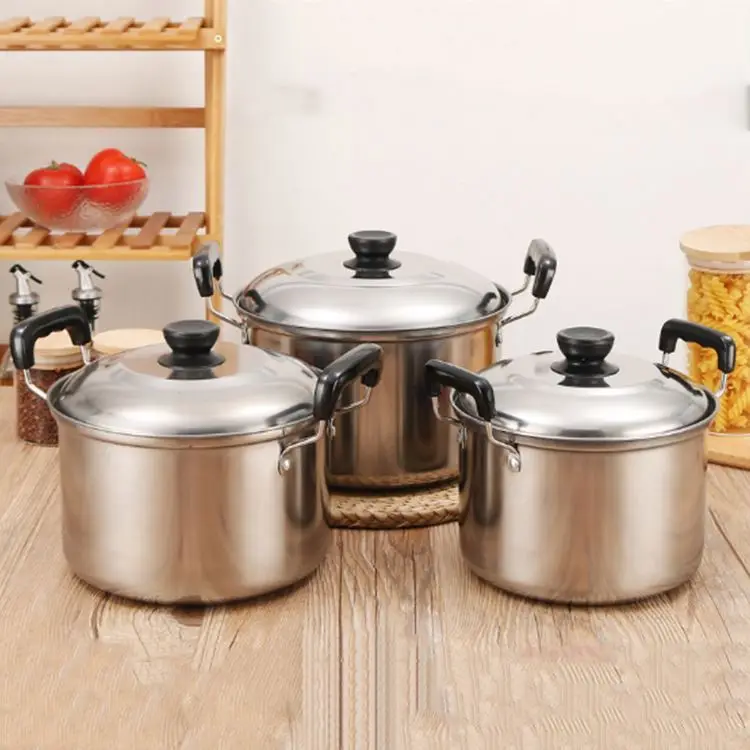 Cookware With Wooden Handle Dishwasher Safe Cookware Set Glass Pots And Pans Kitchen Accessories Kitchenware Pan New Product