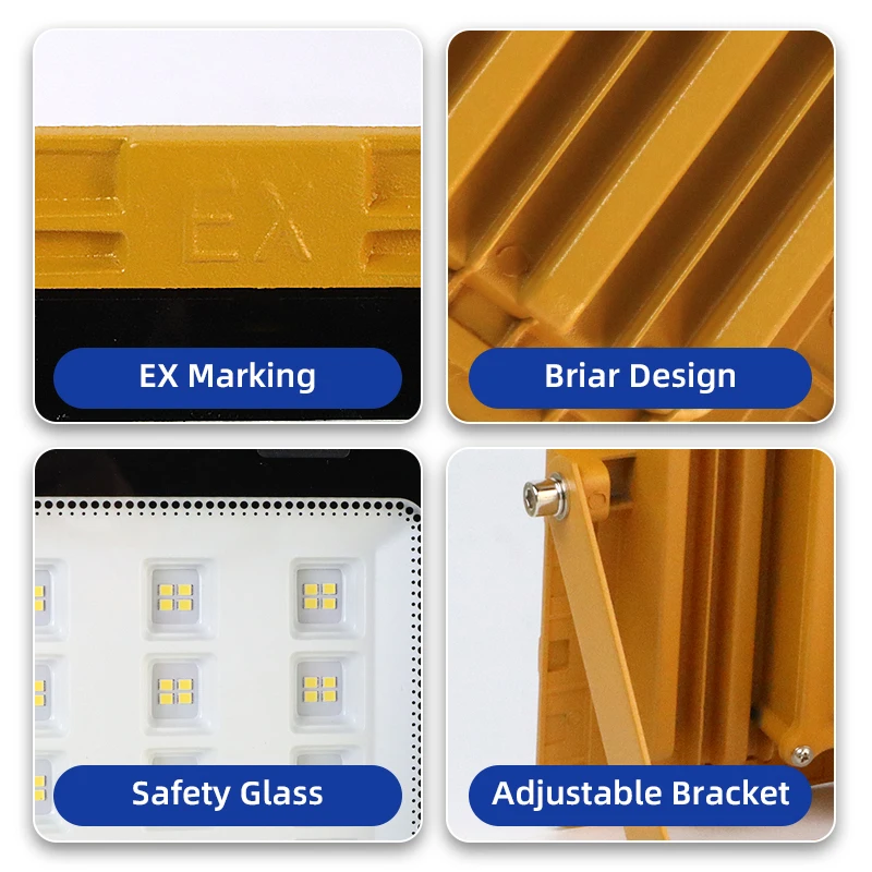 Factory Wholesale Waterproof LED Explosion-proof Light IP66 Rating EX Explosion Proof Lamp