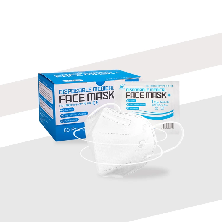 14683 CE face mask butterfly design fold medical 3D medical mask  4 PLY Disposable Masks