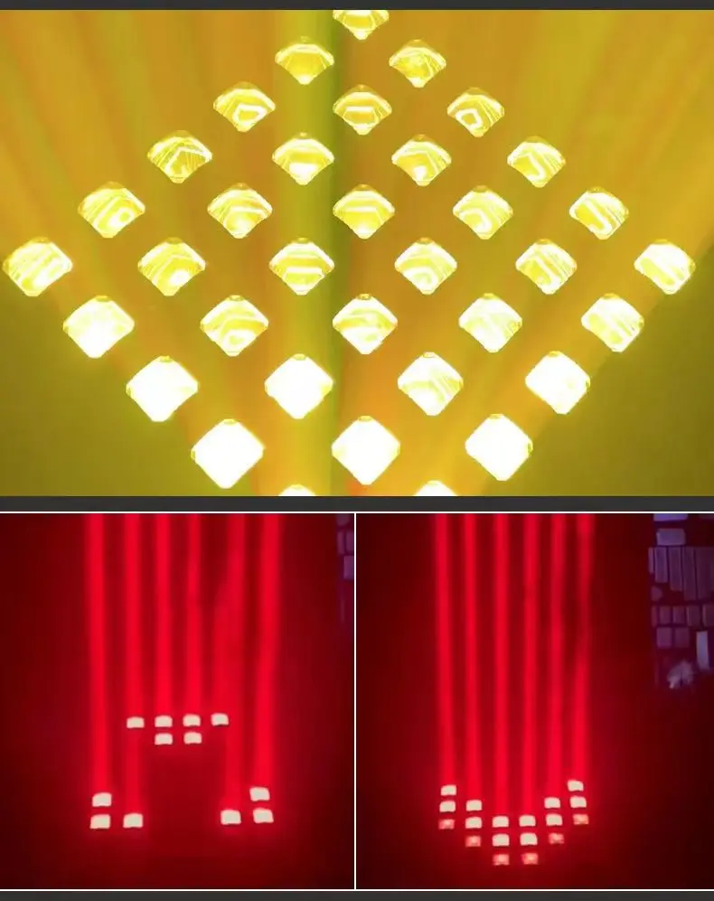 LED Stage Light Full-color RGBW 36*15W LED Matrix Light for Bar Party Night club Wedding Disco