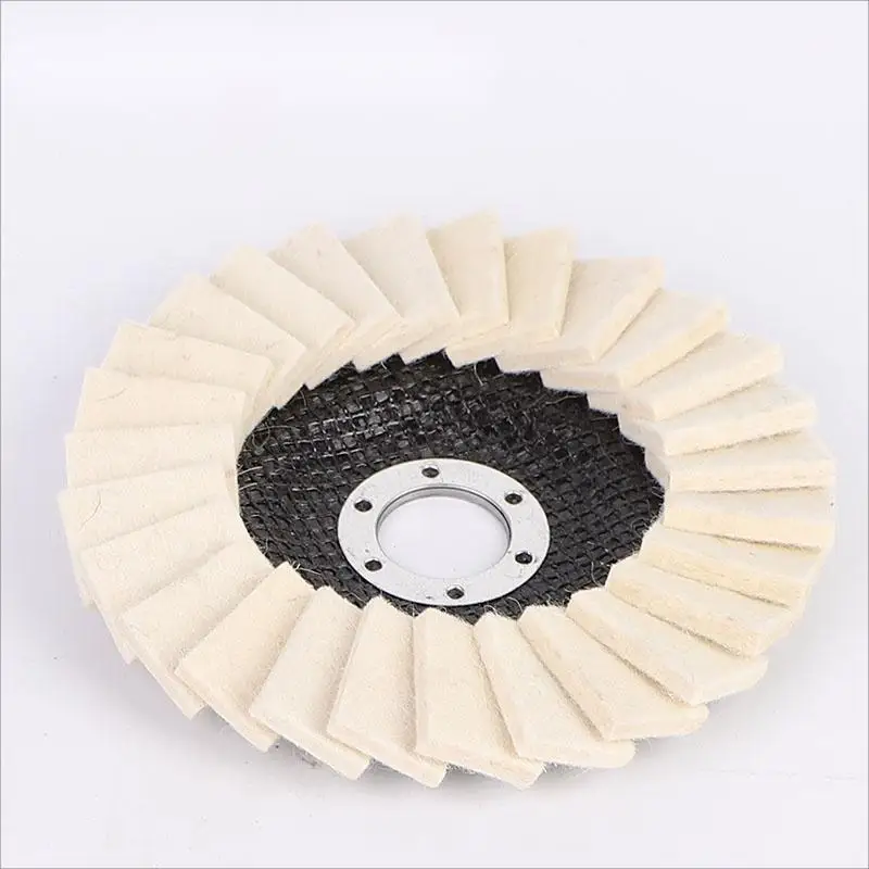 Wool Polishing Wheel Angle Grinder Buffing Rotary Aluminum Marble Ceramics