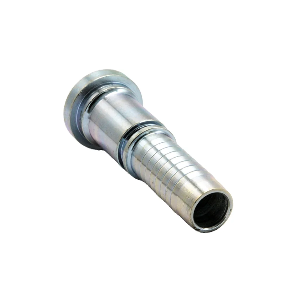 Straight hydraulic hose pipe fittings flange