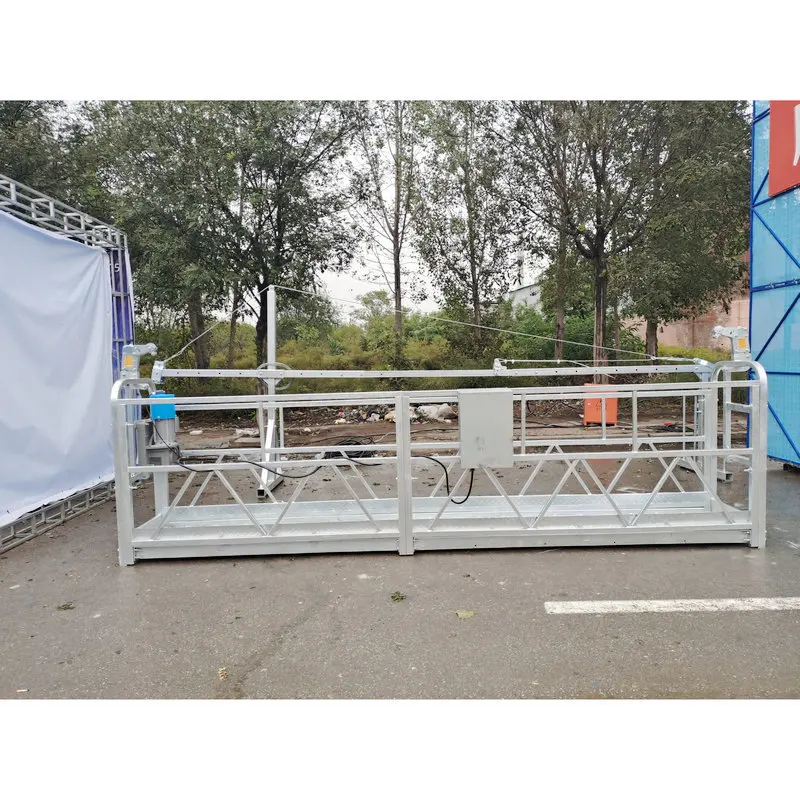 On sale factory direct supply suspended platform cradle 2024 latest design aerial swing stage wall painting