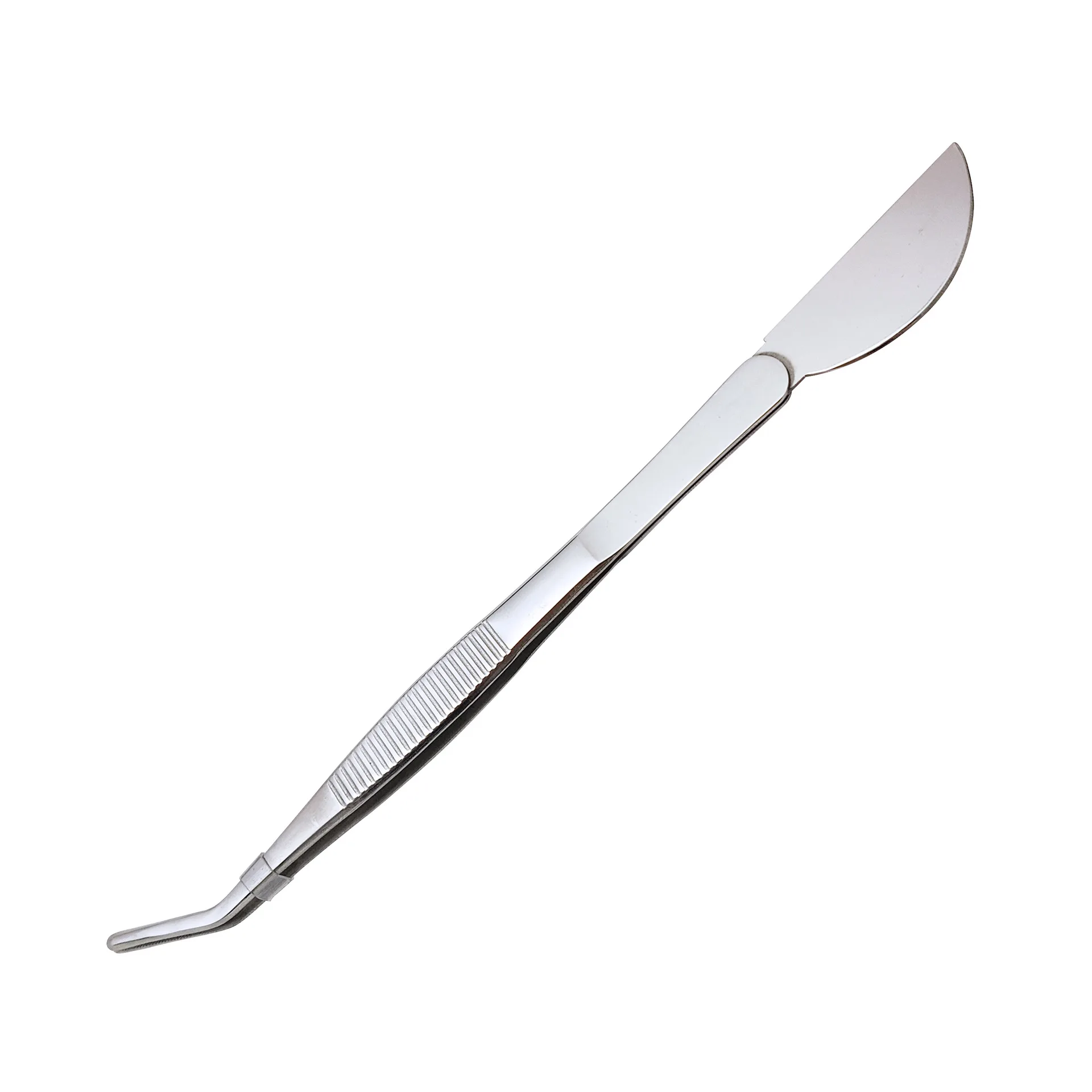 Factory Wholesale Gardening Dead Leaves Cleaning Stainless Steel Gardening Rake Gardening Bonsai Elbow Tweezers