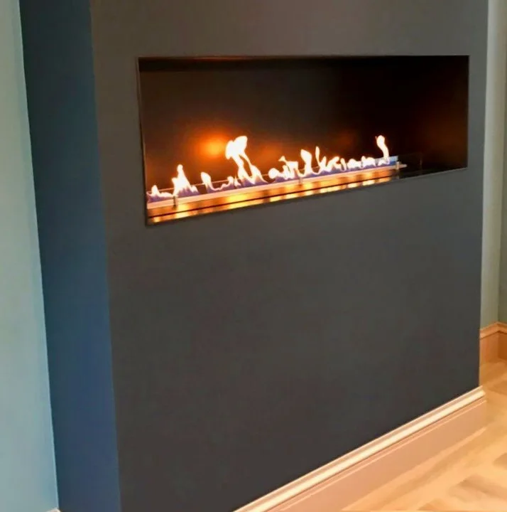 High Quality 1220mm real flame electric fireplace automatic ethanol fireplace