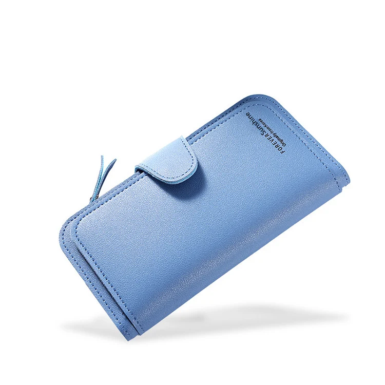 Multiple Slots Women Wallets Long Design Lady PU Leather Clutch Card Holder Ladies Purse