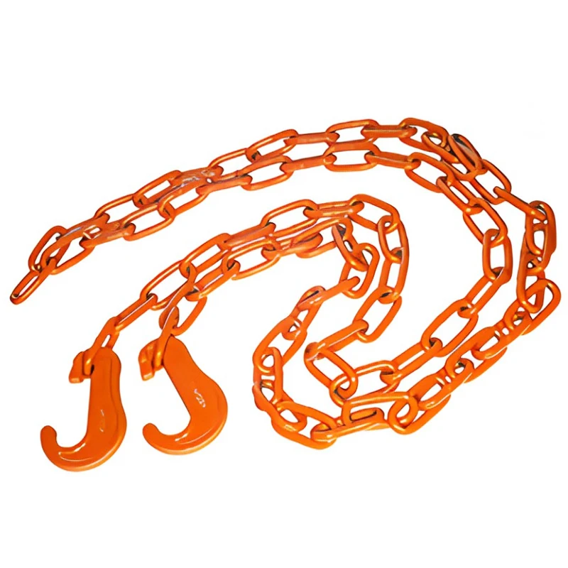 Customized 12mm G80 Galvanized Painting Transport Lashing Binder Link Chains
