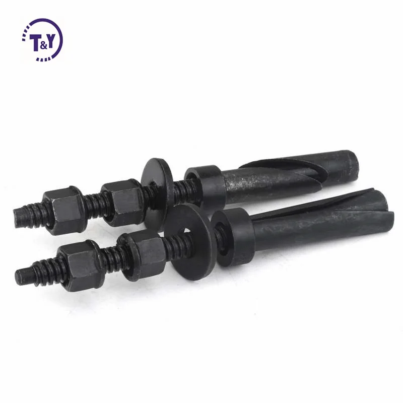  Оцинкованные промышленные крепежные болты из углеродистой стали J-образные анкерные