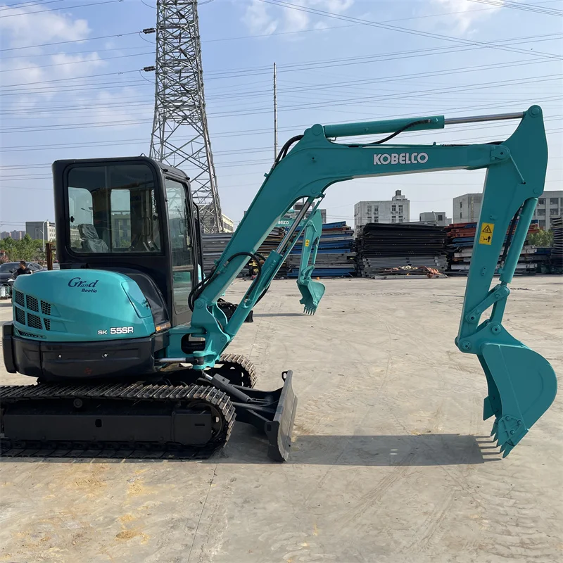 Красивая цена подержанный экскаватор Kobelco SK55sr 5 тонн 60 75 120 для продажи