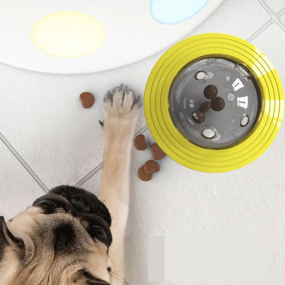 New Pet Dog Planet Toy Resistance To Bite Leakage Food And Flying Disk Toy Dog Training Products