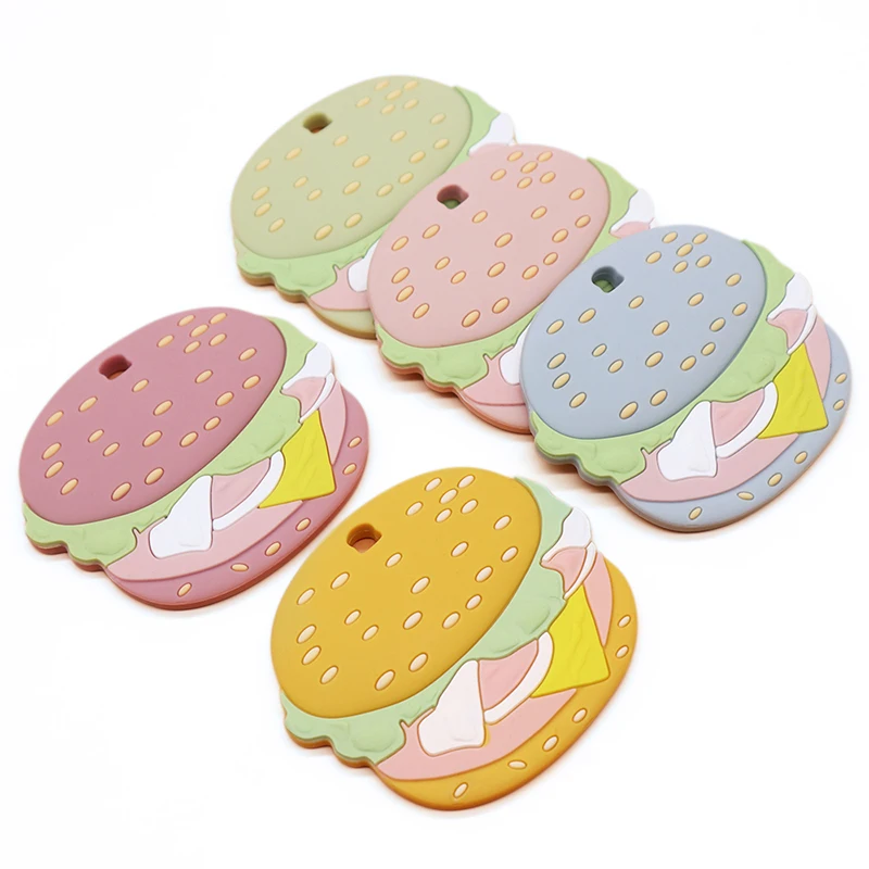 New Wholesale BPA Free Silicone Teethers Silicon Teething Baby Toys Teeth For Babies 0-6 Months