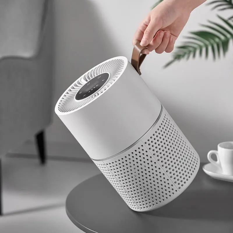 Офисный чистый комнатный бесшумный домашний очиститель воздуха для спальни настоящий hepa-фильтр портативный Настольный очиститель воздуха