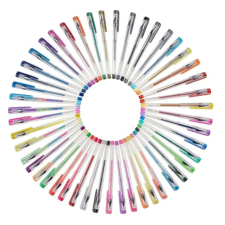 Набор гелевых ручек для рисования, 48 цветов