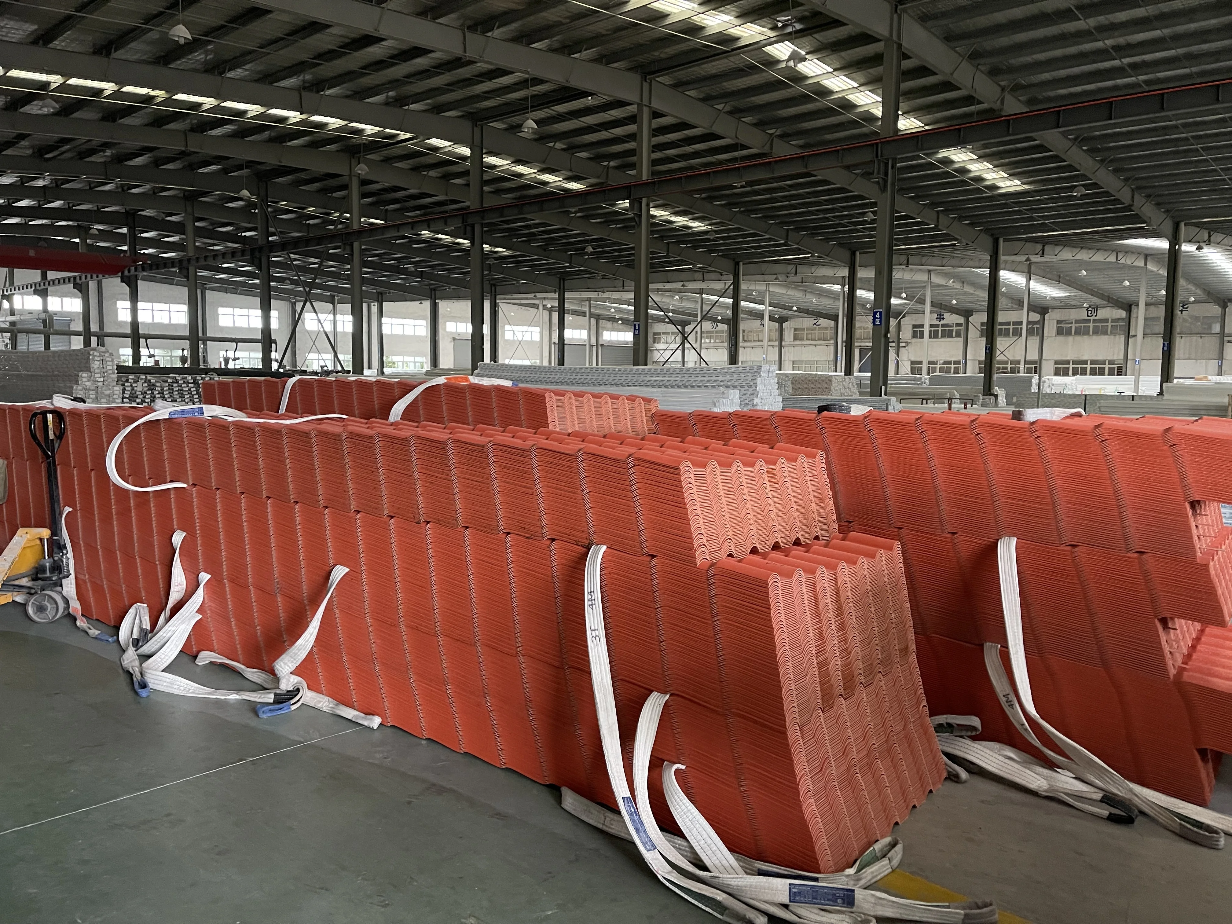 Metal replaced resin roof sheet upvc resin roof