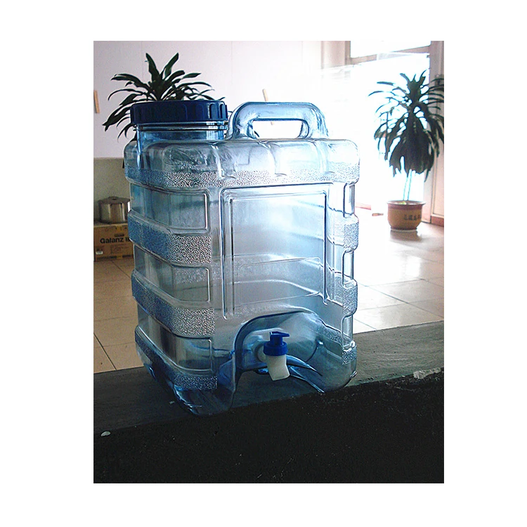 15L Recyclable Polycarbonate Water Bottle with Faucet  Popular High Quality PC material bpa free 5 gallon 18.9L 20L