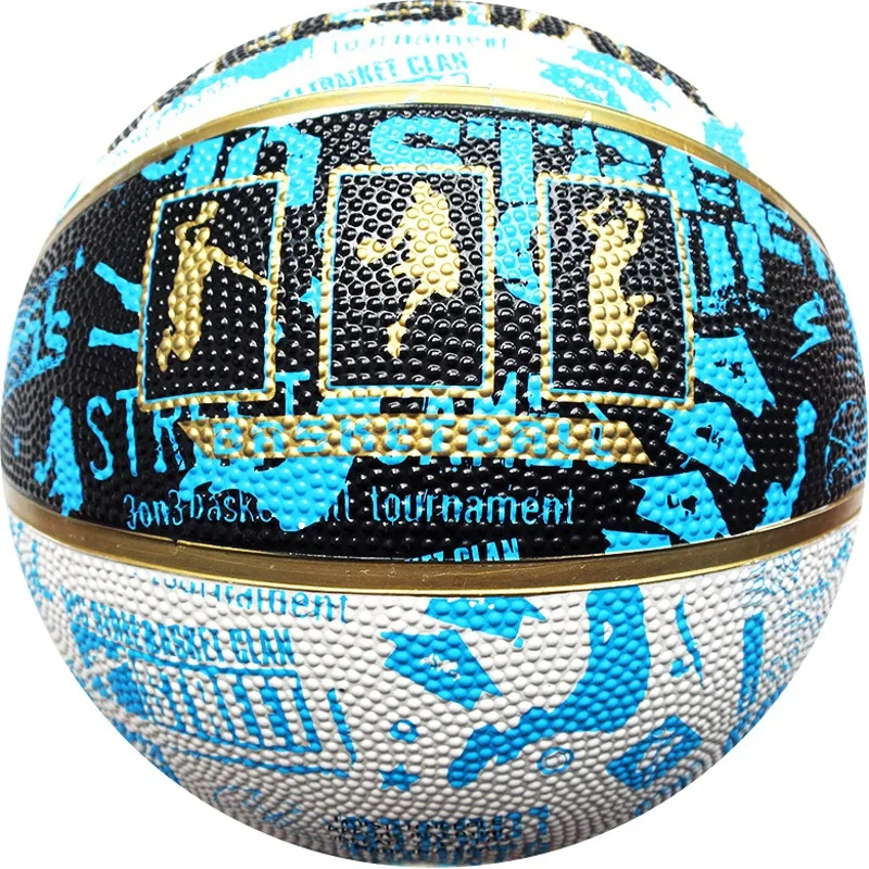 Promotion Basket ball Official Size 7 6 5 Custom Cheap Outdoor Training  Rubber Basketball ball