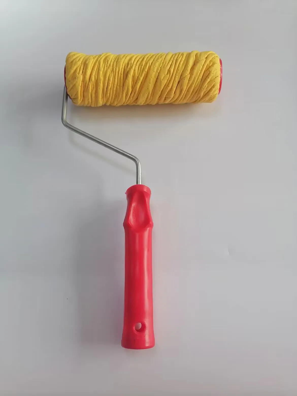 High Quality Professional Curled Strip Leather Decorating Roller Painting Roller and Brush