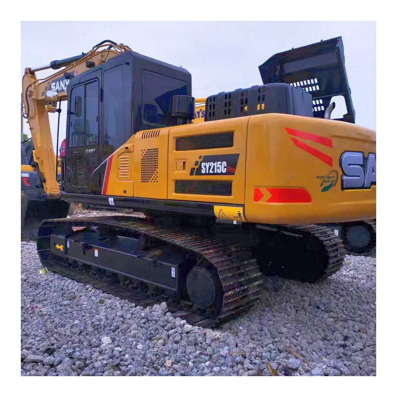 less working hours sany excavator 215 price at a low price sany excavator sany215c in stock