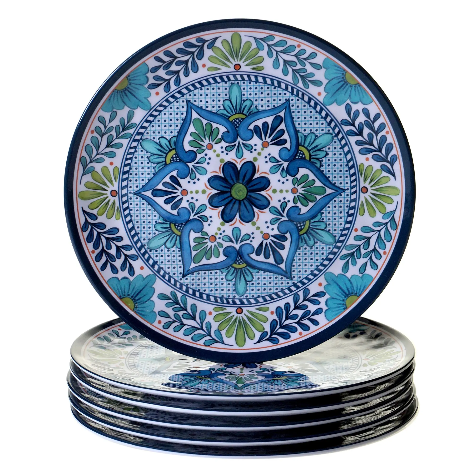 
China Manufacturer Different Diameter Custom Printed On Melamine Plates For Dinning Table 