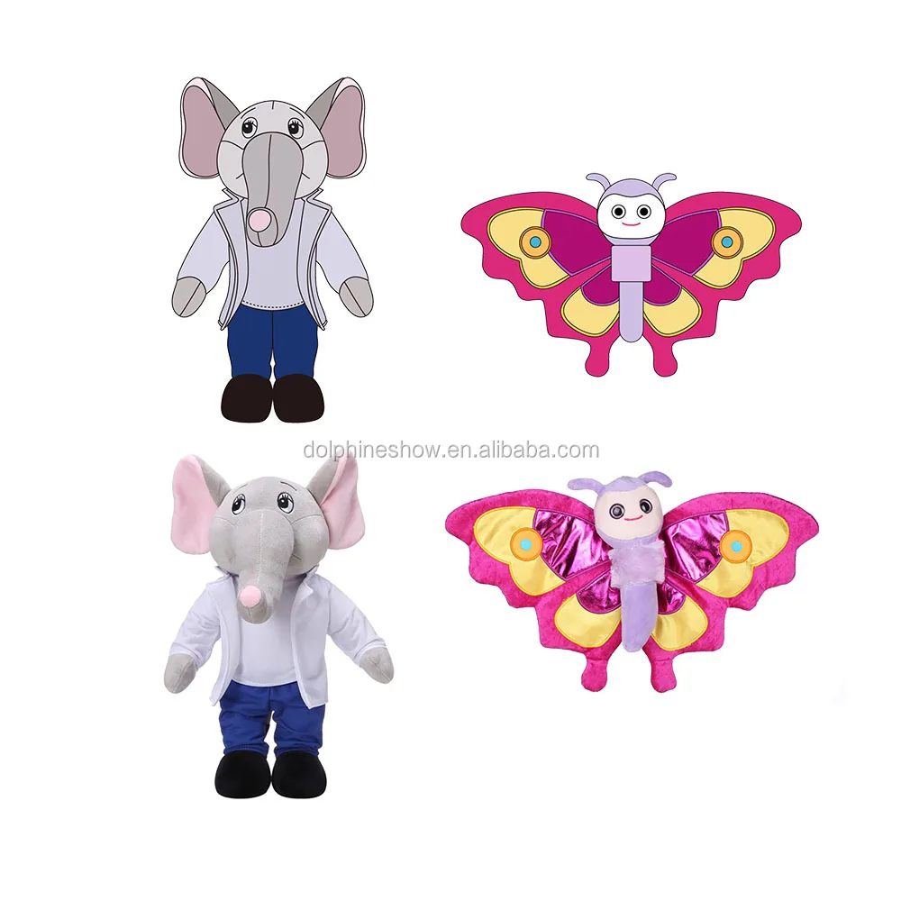 Cute Cartoon Anime Custom Plushie Doll Soft Toys Wholesale OEM LOGO Customized Stuffed Plush Pillow Toys Kids Gift