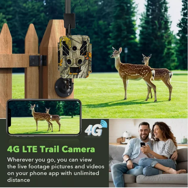 2.4Inch TFT Outdoor Wildlife Hunting Camera Waterproof Trail Camera Night Vision CMOS Sensor SD Memory Card