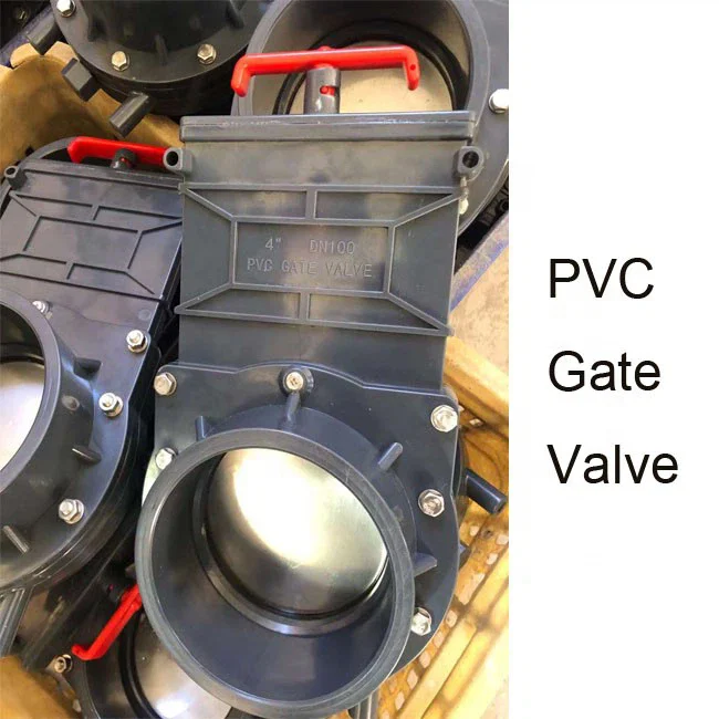 UPVC Backwash anti blocking gate valve Knife gate valve for farm breeding ~Pig Farm~Cattle Farm