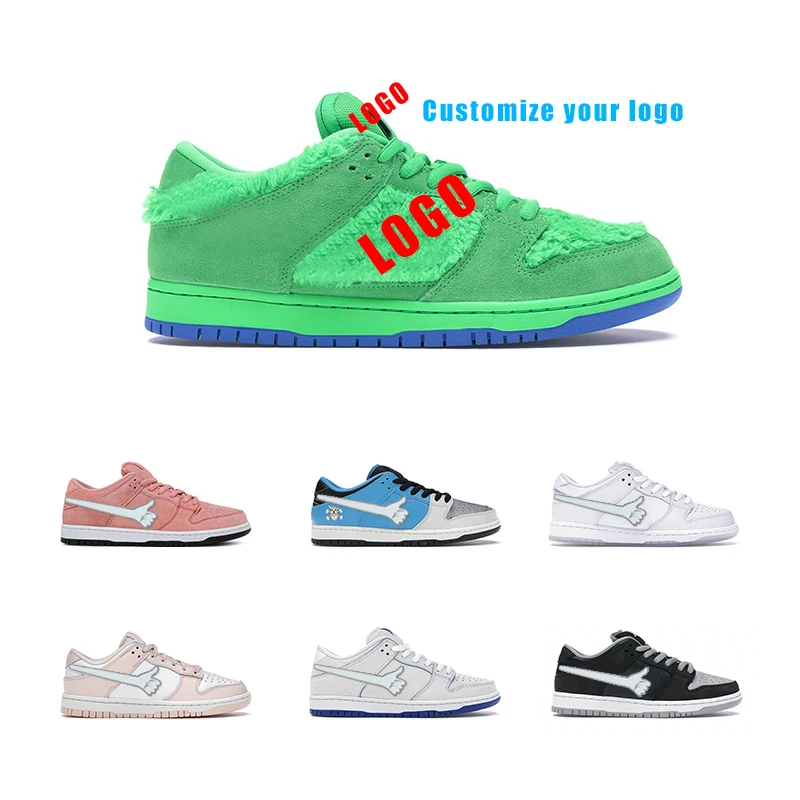 Oem Custom Logo SB ShoesTrending Design Luxury Female Original Genuine Leather  Men Dunkes Sneaker