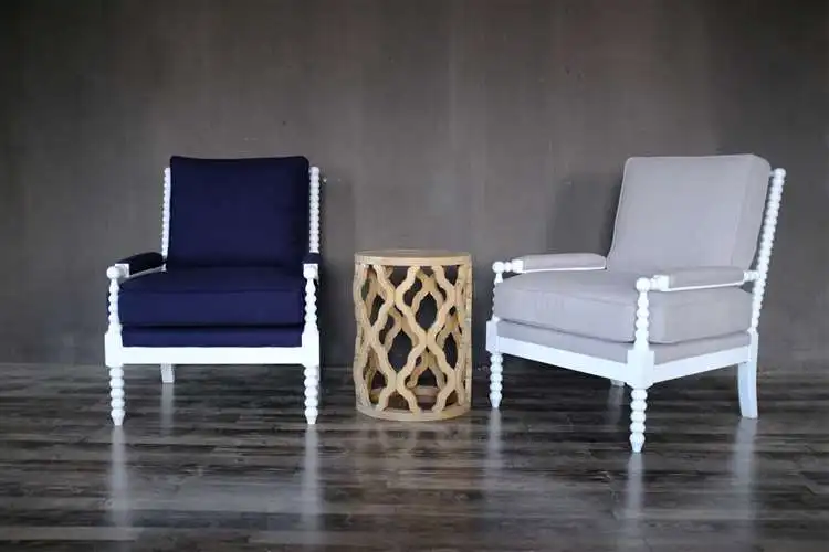 Factory Luxury Customize hamptons Style Living room Bobbin