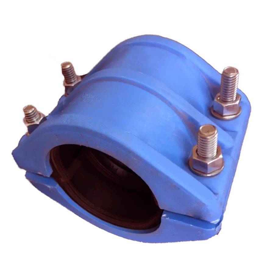 hdpe plastic galvan steel water pipe repair clamp