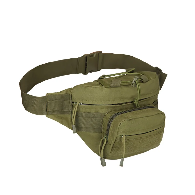 Wholesale customized men running camo tac tical mil itary waist bag fanny pack