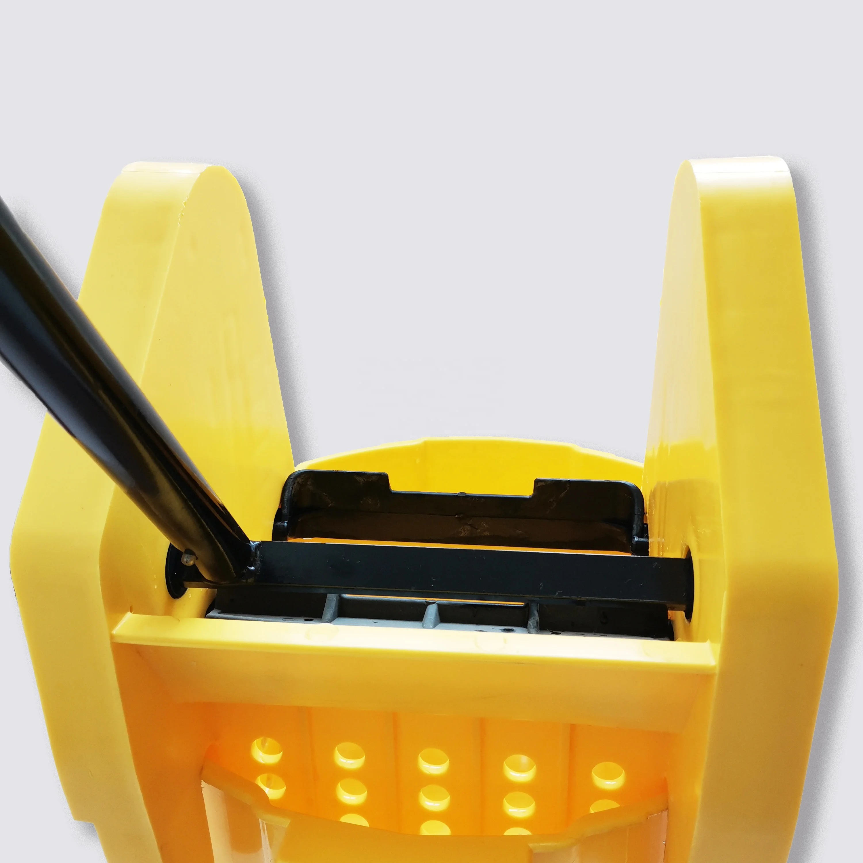 Side Press Wringer Combo Professional Commercial Mop Bucket on Wheels, 30 Quart Cleaning Equipment, suitable for daily cleaning