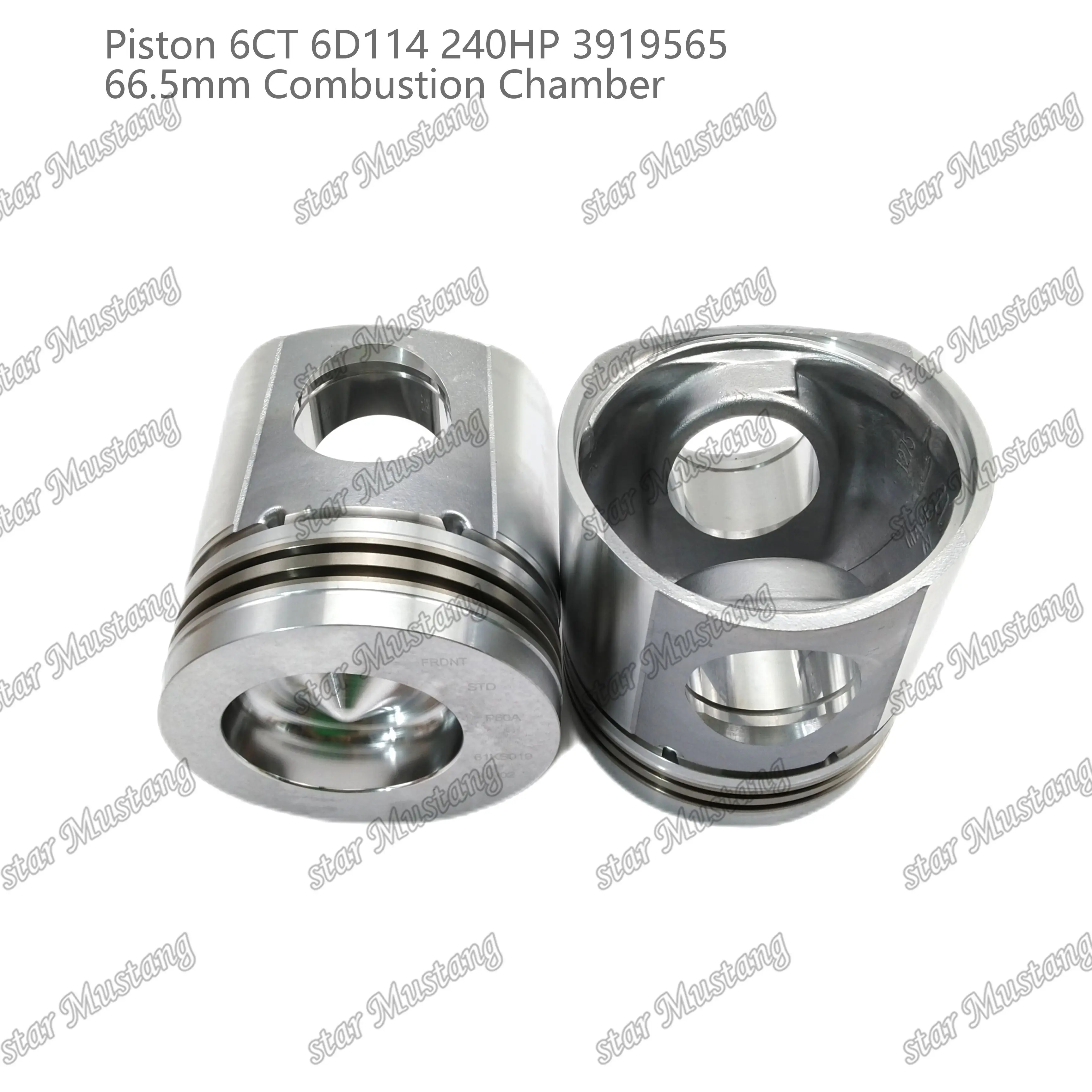 6CT 6D114 Piston 3919565 Suitable For Cummins Engine Parts