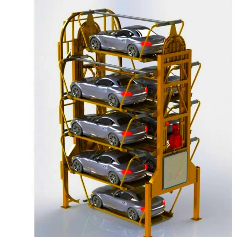 Wisdom Rotary Car Parking System Solutions Automated Car Parking Tower