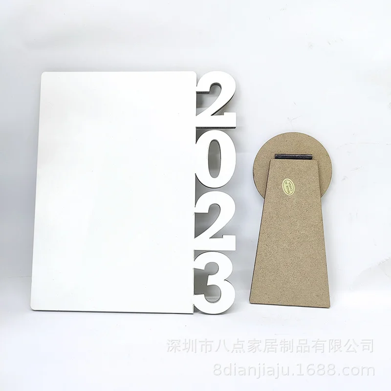 Wholesale 2023 sublimation blank MDF photo frame for customised printing sublimation blank  photo frame