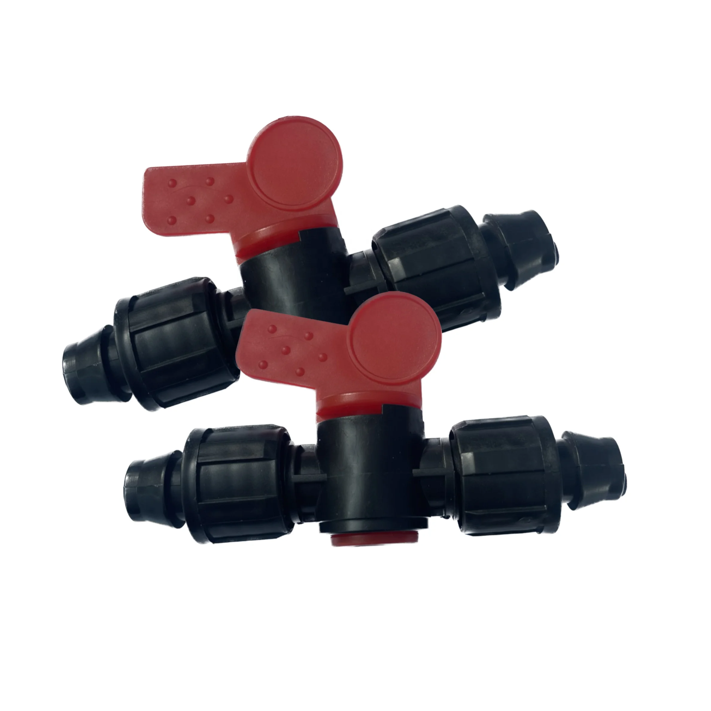 16mm Drip Irrigation Mini Valves Drip Tape Connectors For Agricultural Drip Irrigation System