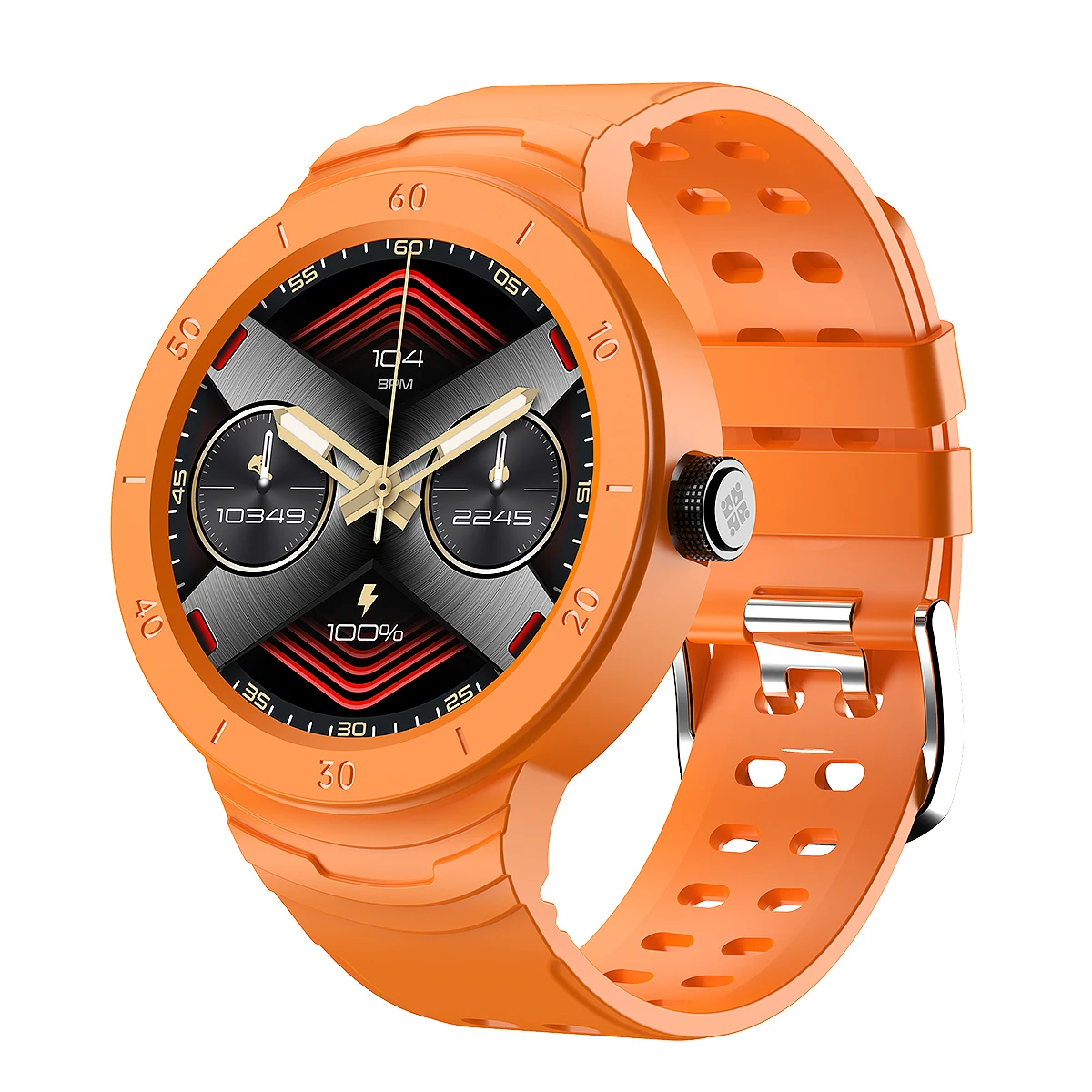 New product launch E25 smart bracelet press type quick detachable design 100+ sports mode personalized dial smart watch