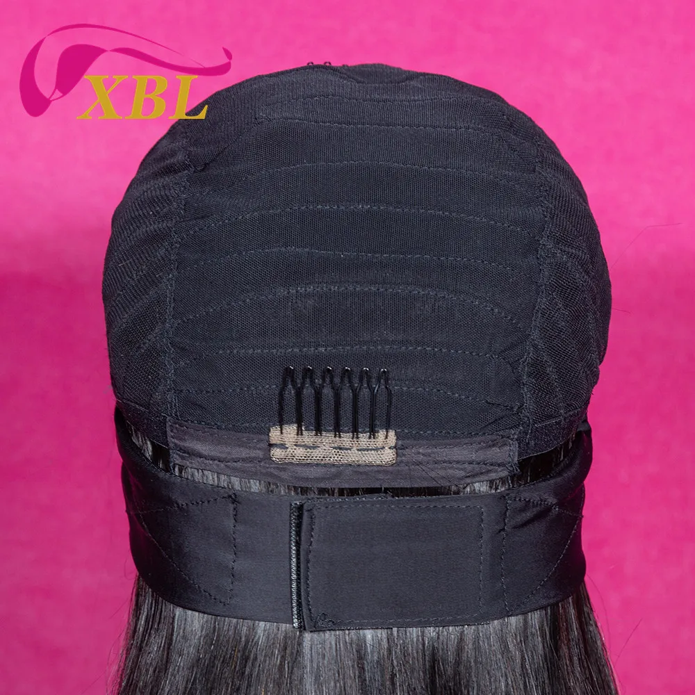 New Arrival XBL human hair african american headband wig, straight bob frontal  headband wig, HD lace human hair headband wig