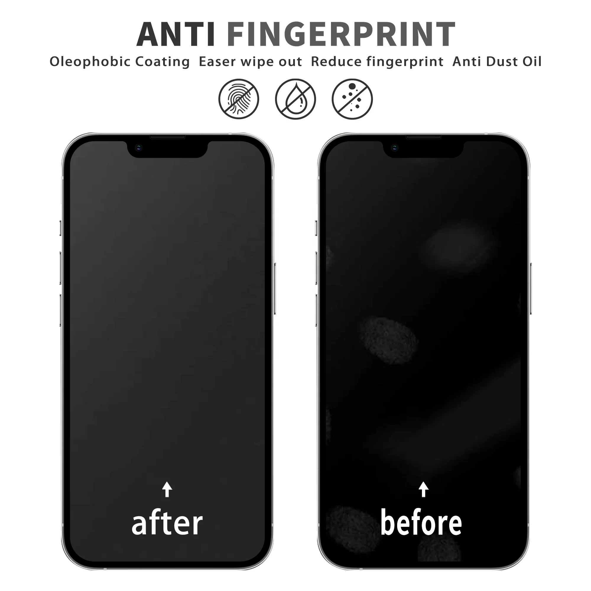 for iphone 14 Eyes Protect 9H glass protective film Anti blue light UV Tempered glass Cell phone screen protector