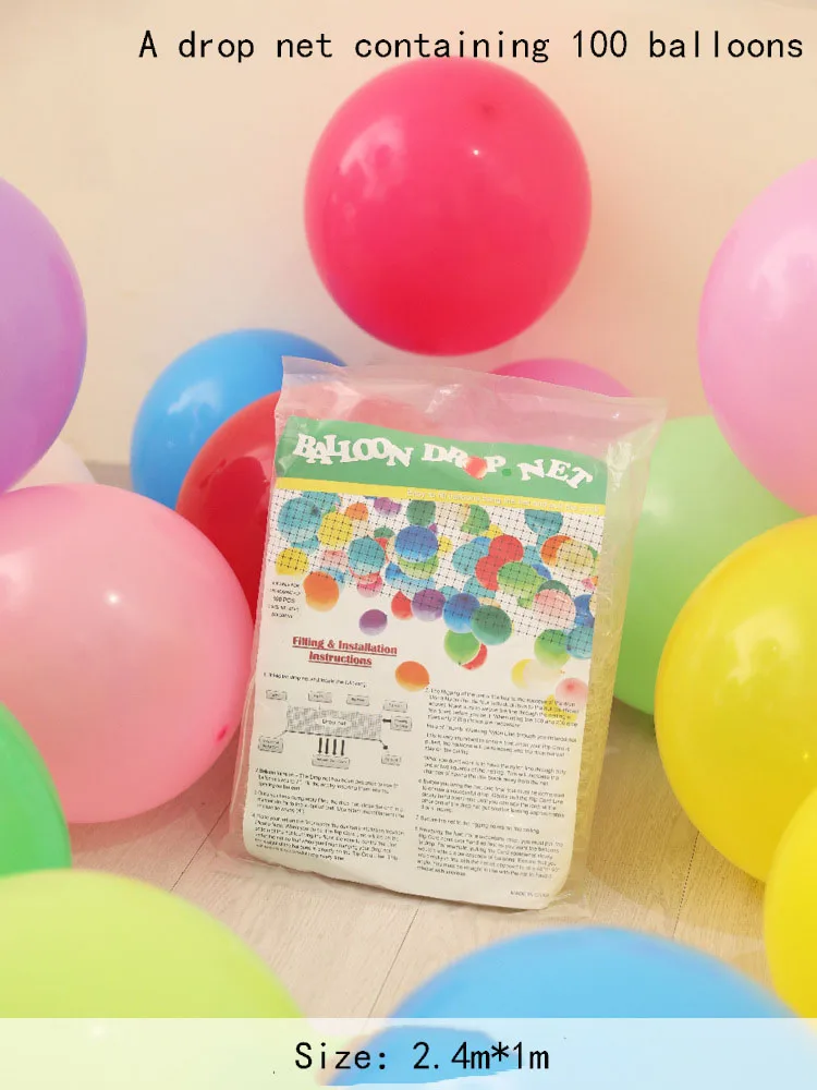 Открытие компании свадебное украшение надувная сетка для воздушных шаров