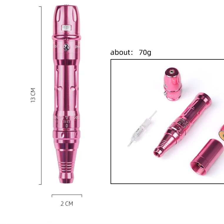 Korea Digital Rechargeable Cordless Wireless Eyebrow Tattoo Microshading Permanent Make up Makeup Microblading PMU Machine