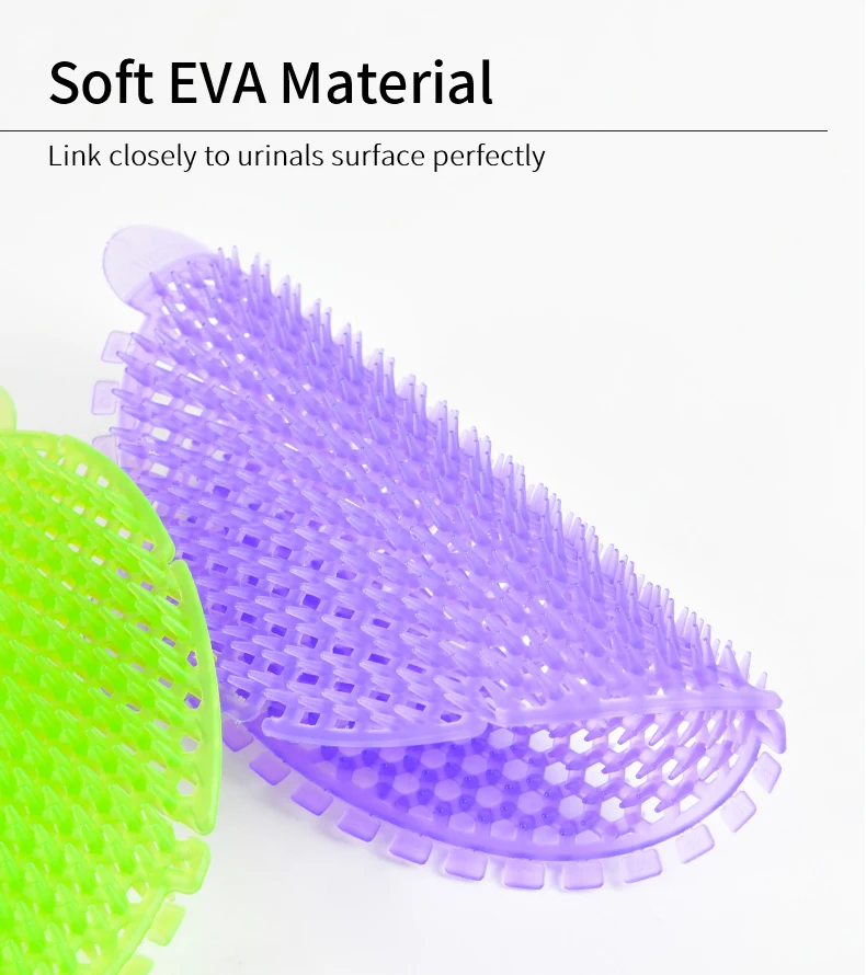 Urinal Screen Deodorizer Urinal Cake Anti-Splash Odor Neutralizer Long-lasting Fragrance for Bathrooms manufacture logo