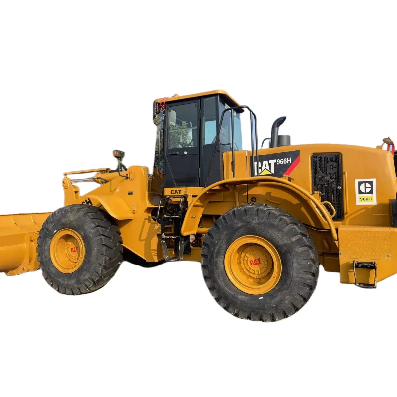 Large Usd Japanese Loader CAT966H with Reasonable Price Flexible Operation Second-hand Big High Quality