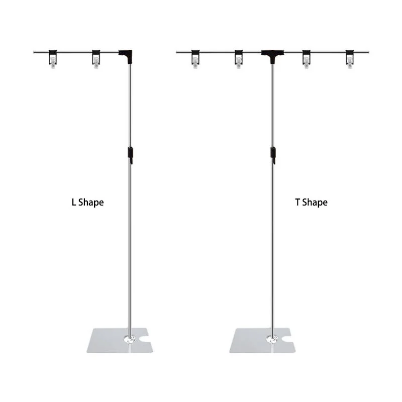 Adjustable Height Heavy Duty Metal Floor Standing Pedestal Sign Holder Poster Banner Display Stand